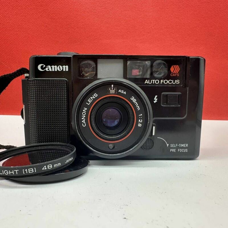 ▽ Canon AF35M コンパクトフィルムカメラ 38mm F2.8 ジャンク キャノン