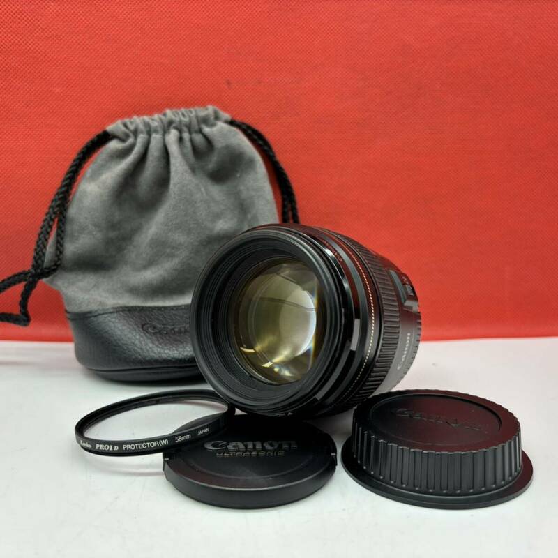 ◆ Canon LENS EF 85mm F1.8 カメラ レンズ ULTRASONIC AF動作確認済 キャノン