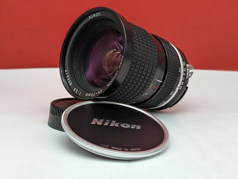 ▼ Nikon Zoom-NIKKOR 35-70㎜ F3.5 カメラ レンズ ニコン