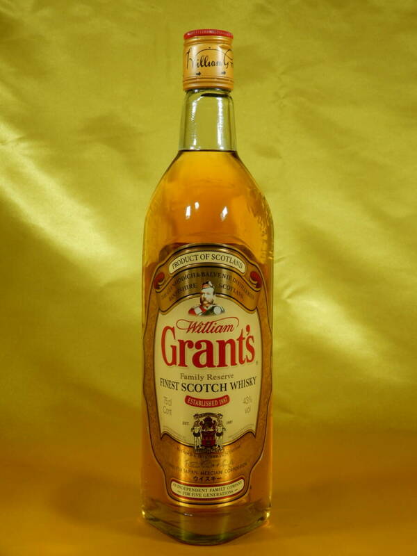 ☆古酒 未開栓☆ Grant's グランツ ウィスキー 43度 750ml