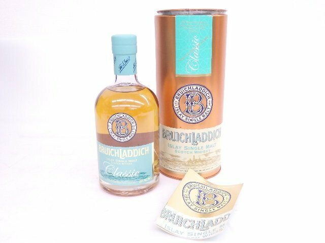 【未開栓】BRUICHLADDICH/ブルイックラディ アイラ シングルモルト スコッチ Classic クラシック 700ml 46% 冊子・元箱付 ◆ 6E67F-92