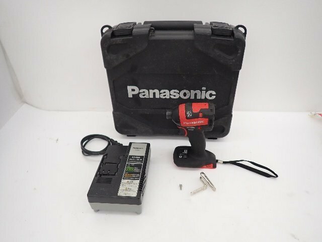 Panasonic パナソニック 14.4V/18V デュアル充電インパクトドライバー EZ75A7 14.4V 4.2Ah 充電器・ケース付 ∽ 6EB66-3