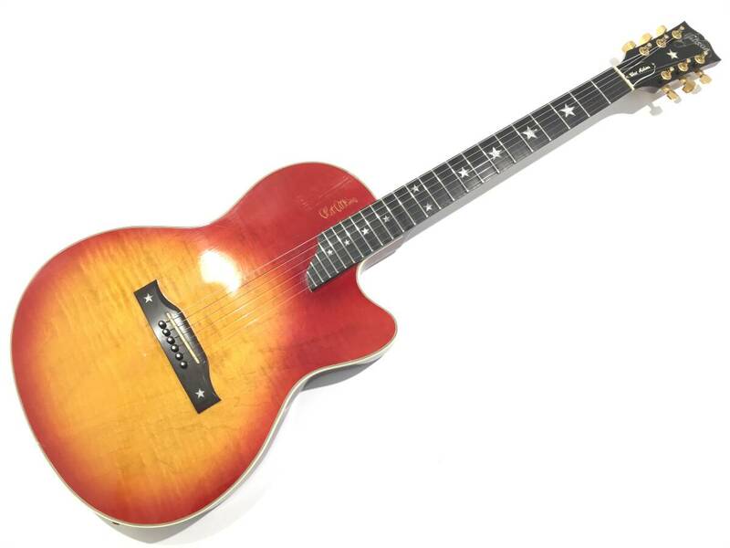 1円スタート ジャンク品 Gibson Chet Atkins SST Cherry Sunburst ギブソン チェット・アトキンスモデル チェリーサンバースト 