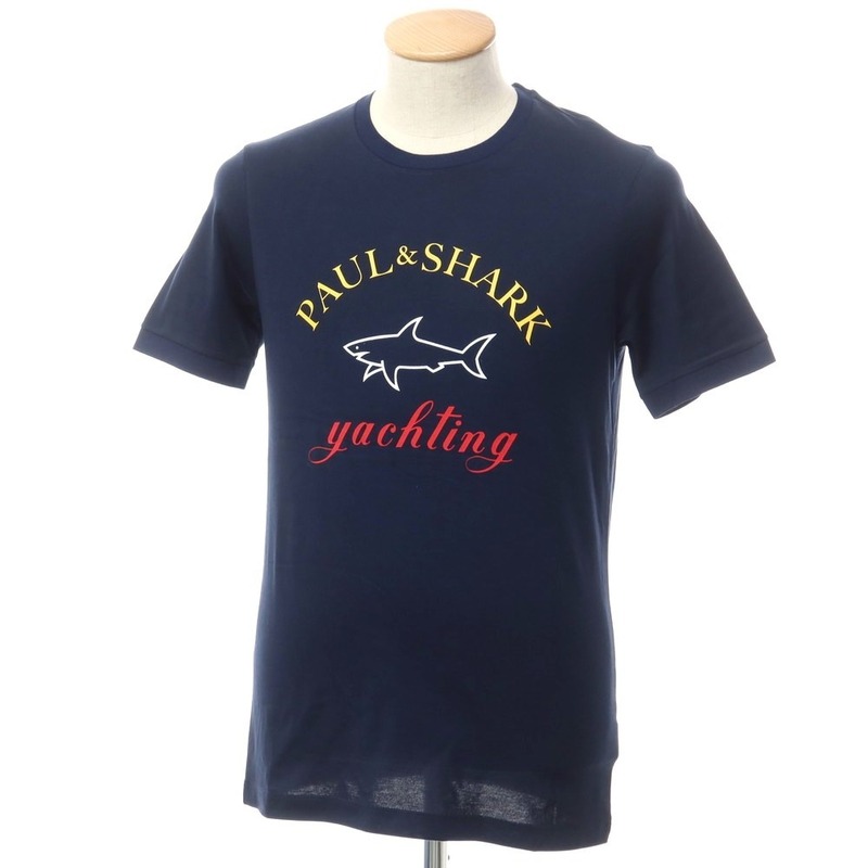 【新品】ポールアンドシャーク PAUL&SHARK 半袖Ｔシャツ ネイビー【サイズXS】