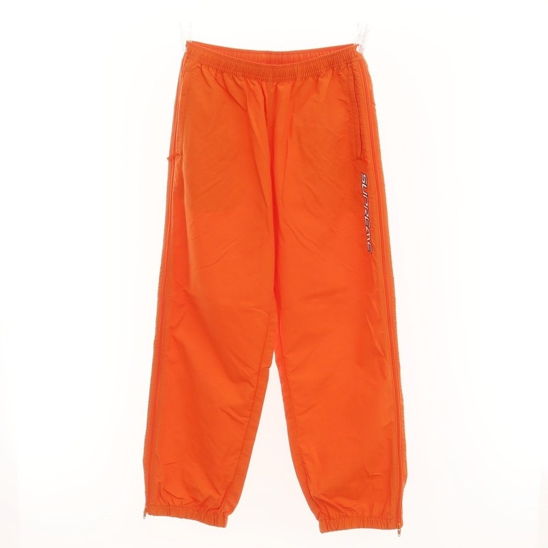 【中古】シュプリーム Supreme 2024年春夏 Warm Up Pant ナイロン イージーパンツ オレンジ【サイズL】