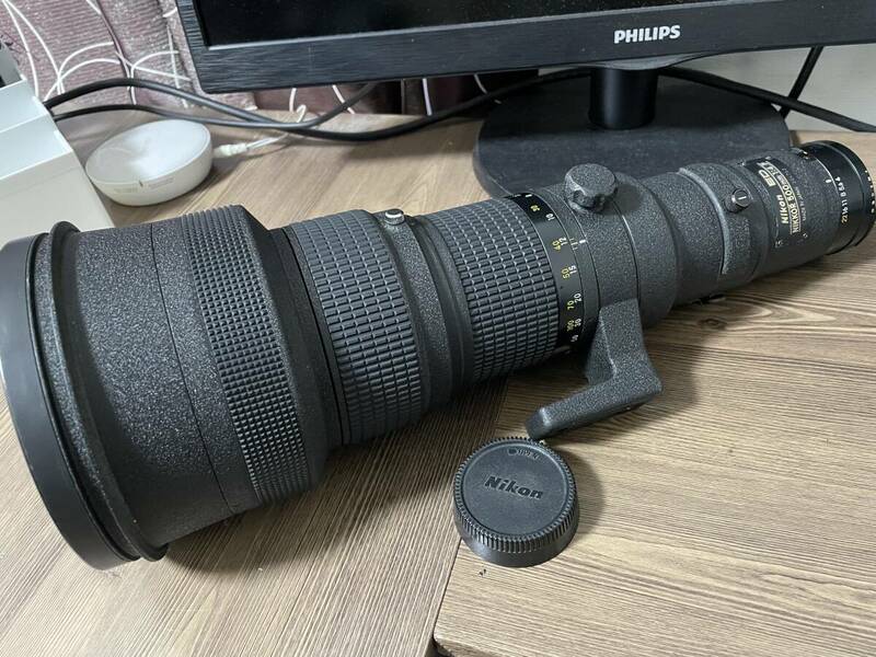 Nikon　Ai-s NIKKOR　ED　500mm　1:4　P　キャップ　　ニコン　4P　　③ ai-s