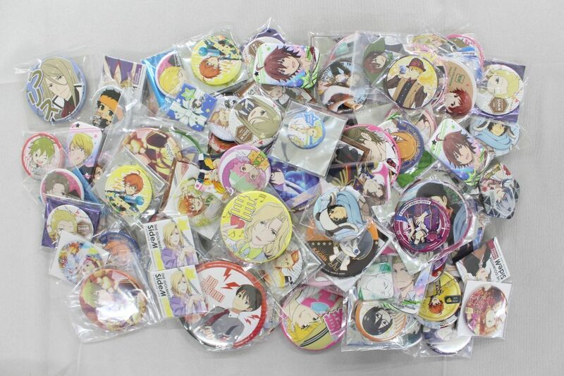 P00】SideM 古論クリス 他 缶バッジ まとめ大量グッズセット品