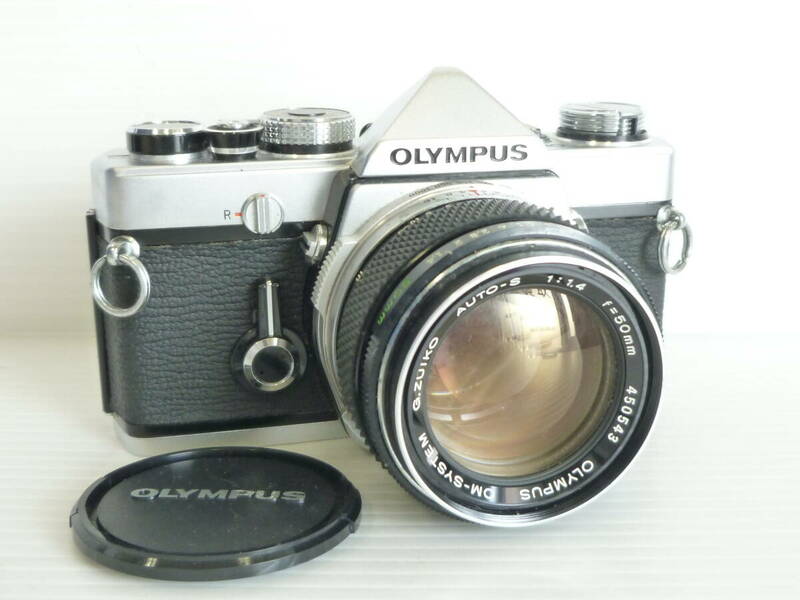 63546◆フィルムカメラ OLYMPUS/オリンパス OM-1 , レンズ OLYMPUS OM-SYSTEM G.ZUIKO AUTO-S 1:1.4 f=50mm◆