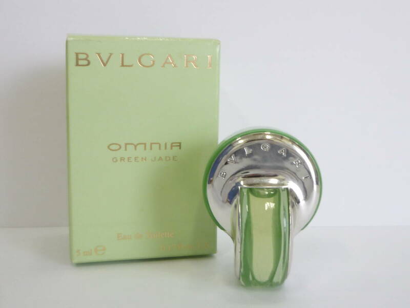 63593◆香水 BVLGARI/ブルガリ OMNIA/オムニア GREEN JADE/グリーンジェイド 5ml 元箱有◆