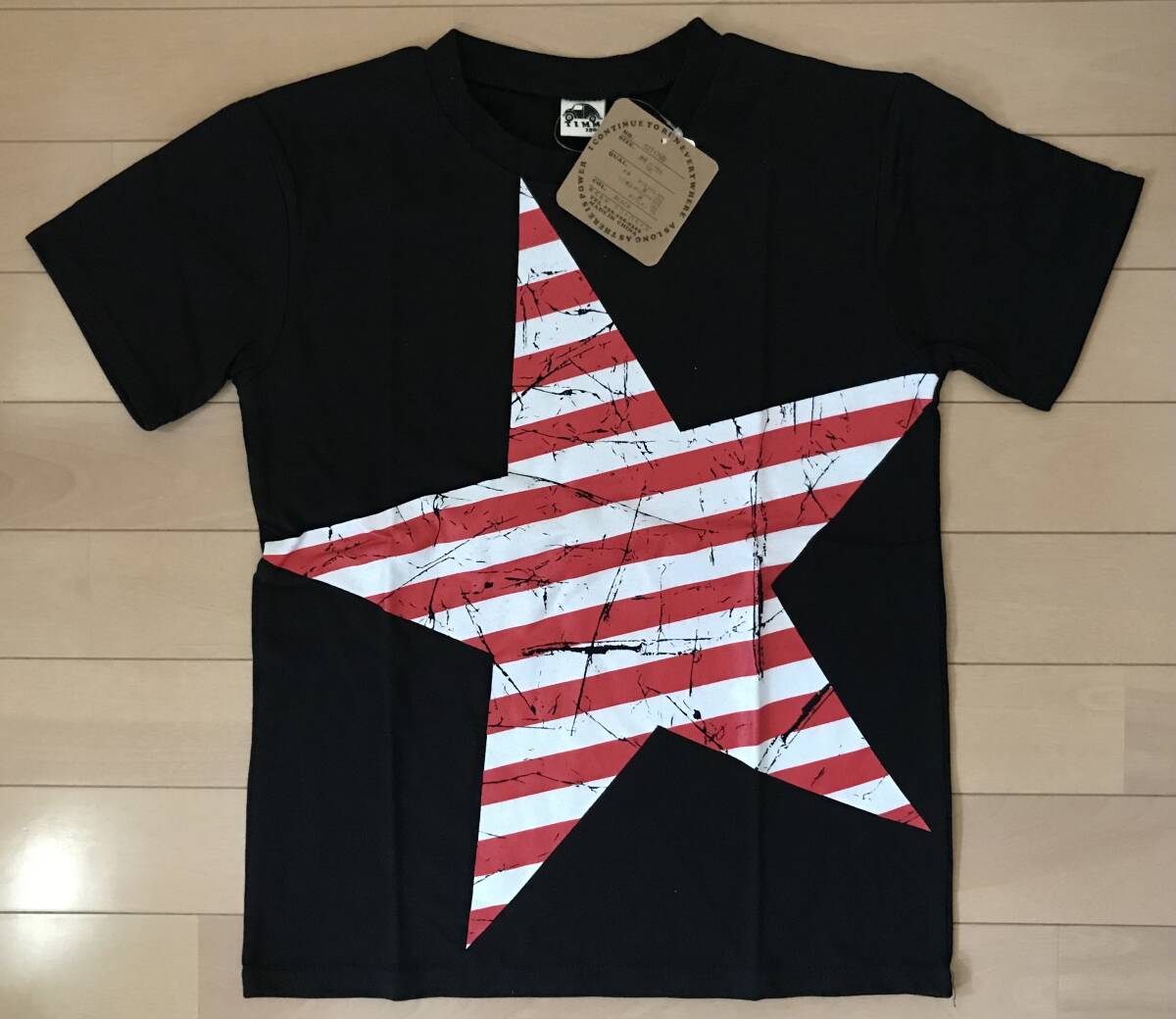 新品 未使用 半袖Ｔシャツ カラー：ブラック サイズ：１５０㎝