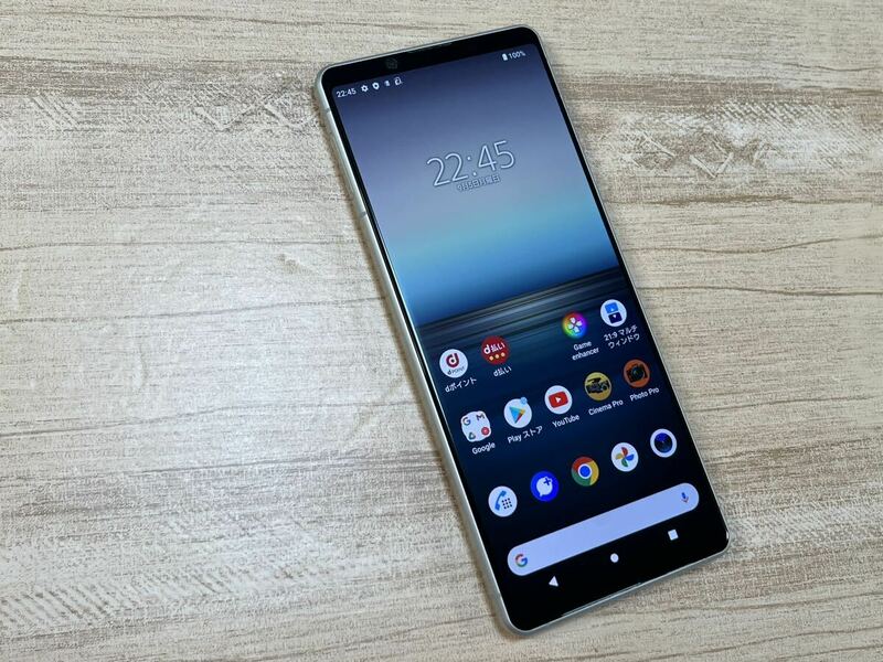 docomo SIMロック解除済み Xperia 1 II 128GB SO51Aa ホワイト