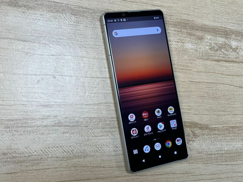 docomo SIMフリー Xperia 1 Ⅱ 128GB SO-51A ホワイト