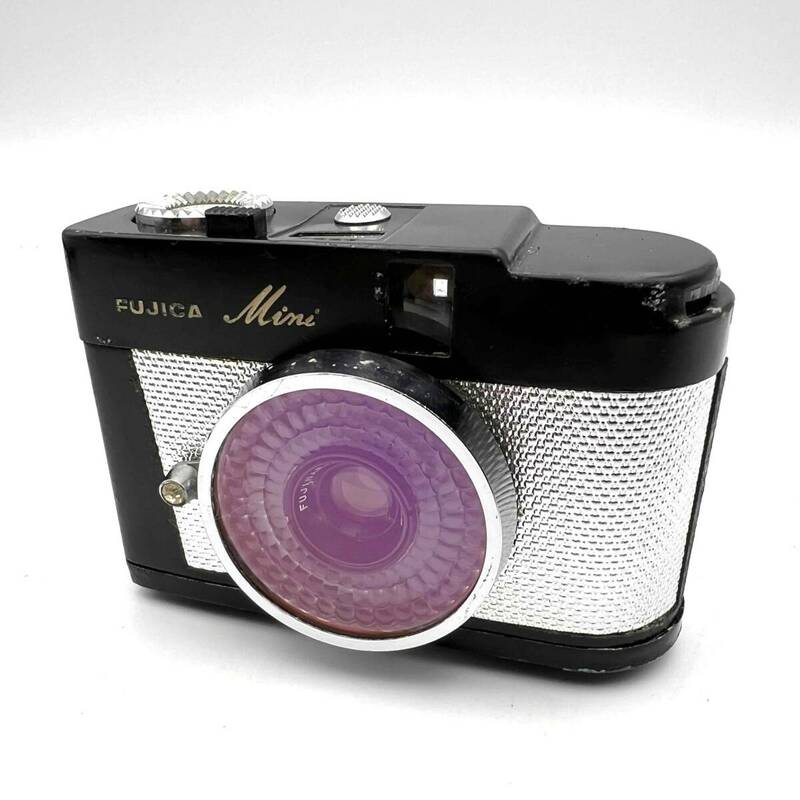 富士フイルム FUJIFILM FUJICA Mini ミニカメラ フィルムカメラ FUJINAR-K 25mm F2.8 動作未確認 ジャンク 現状品