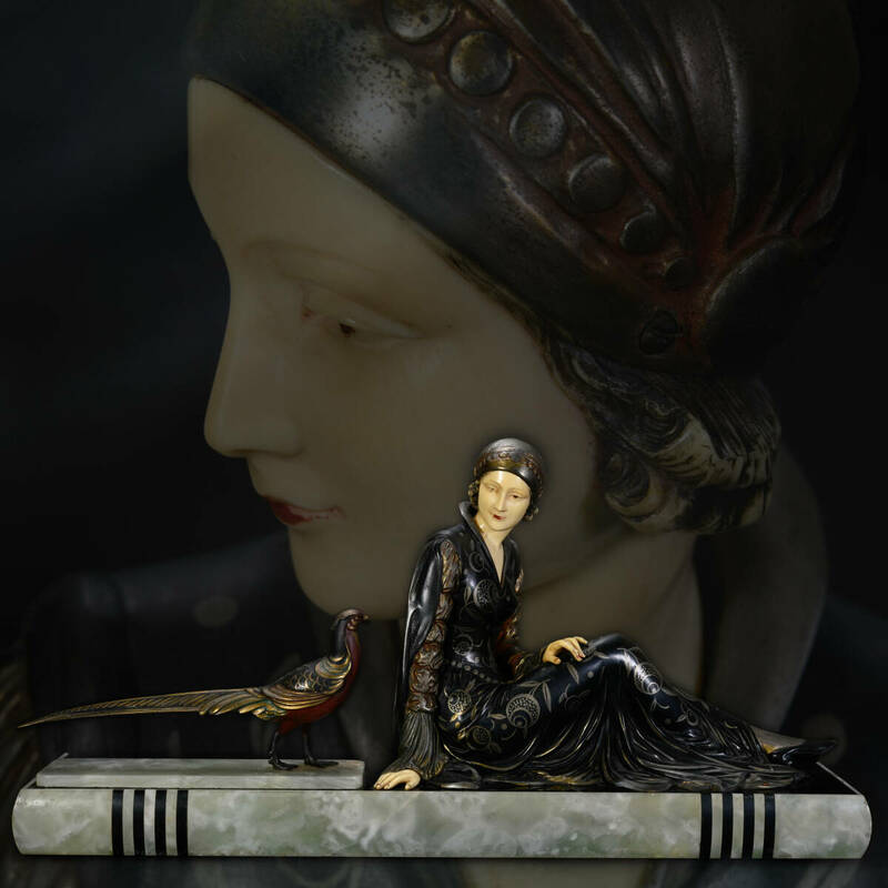 br10726 銅製 ブロンズ 特大銅像 婦人坐像 石台付き 大振り アンティーク 西洋美術 銅置物 67.3x17.5cm 高34cm 重17.22kg
