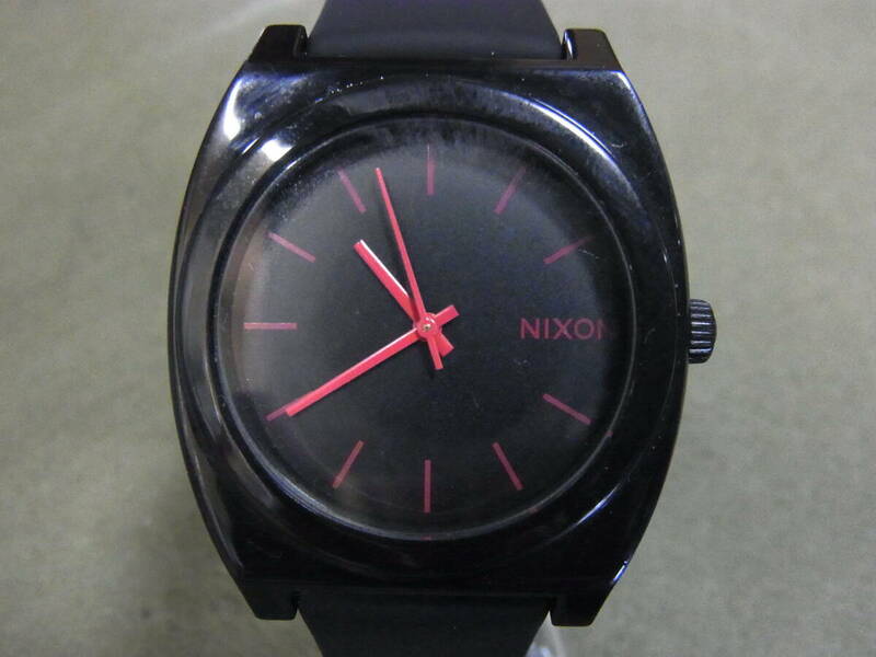 電池交換済★NIXON / MINIMALミニマルTHE TIME TELLERザ・タイムテラー★新ベルト