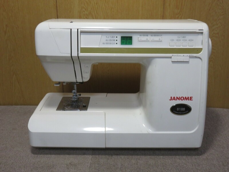 JANOME ジャノメ コンピュータースイング8188 ミシン 843型