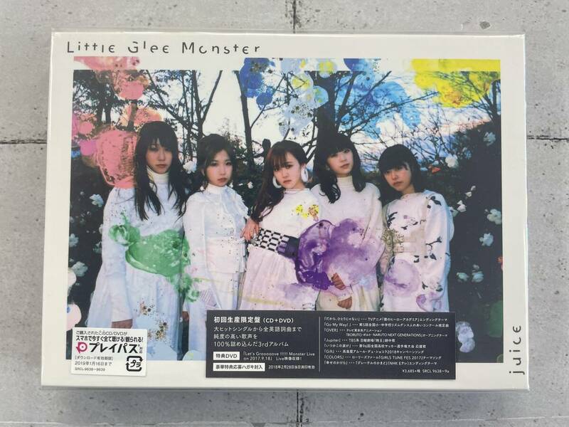 juice　初回生産限定盤　Little Glee Monster 　セル版　※V1
