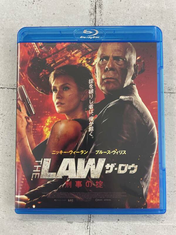 THE LAW 刑事の掟　ザ・ロウ　Blu-ray　ブルース・ウィリス　ニッキー・ウィーラン　セル版　※E3