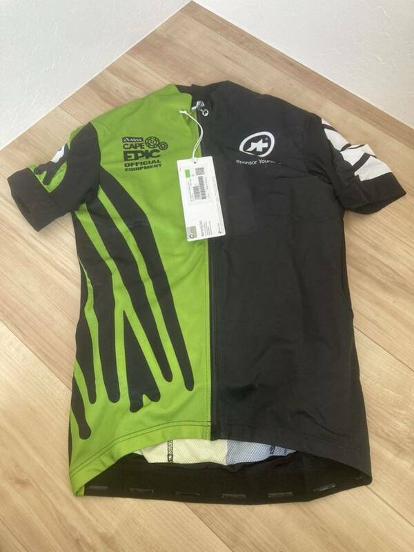 【早い者勝ち！】Assos Mens Cape Epic XC EVO7 Jersey (Green/Black) S アソス 新品・未使用品