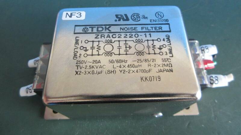 TDK NOISE FILTER ZRAC2220-11 (W323)