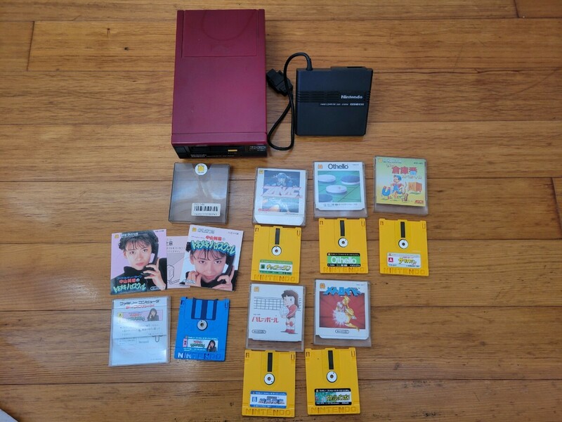 【まとめ売り】 任天堂 ファミコン ディスクドライブ HVC-022 ディスクカード ※ケースと中身が異なります※