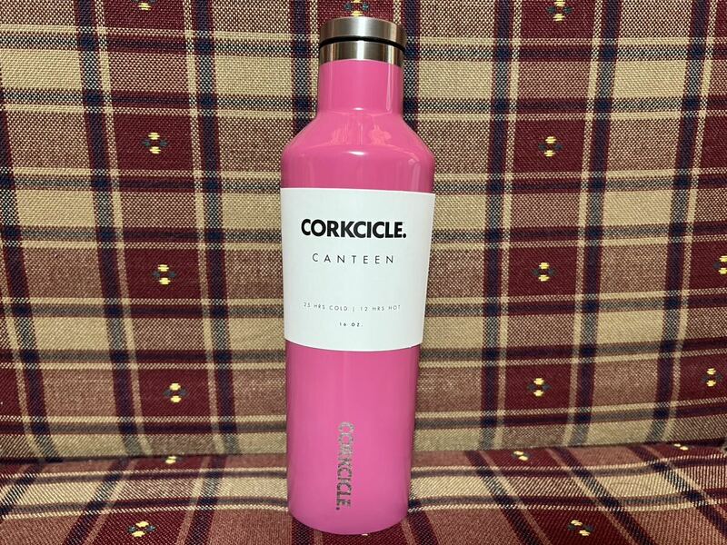 CORKCICLE コークシクル キャンティーン 470ml ピンク ステンレスボトル 保温 保冷 ステンレス マイボトル ステンレスタンブラー 水筒