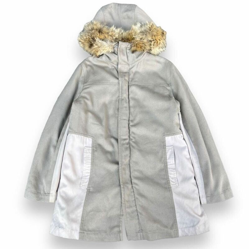 希少 00s UNDERCOVER docking layered fur coat jacket Japanese label archive collection vintage Jun Takahashi 90s Rare AFFA 初期