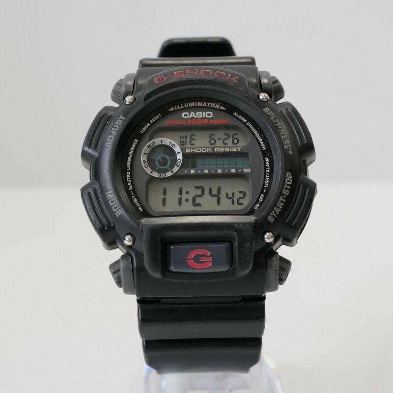 CASIO G-SHOCK DW-9052 メンズ 腕時計 USED品 タフ デジタル ジーショック 完動品 中古 X5508