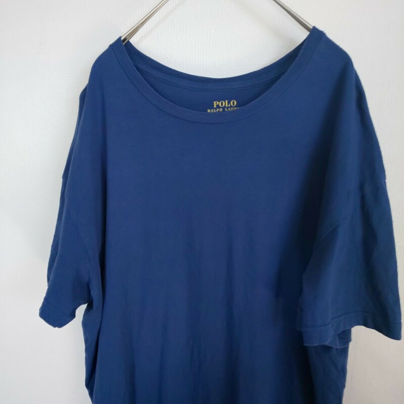 【送料無料】Ralph Lauren(ラルフローレン) メンズ Tシャツ XLサイズ ブルー