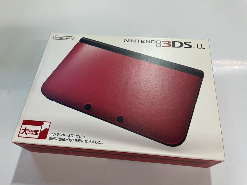 ニンテンドー3DS LL Nintendo レッド 本体 箱付き