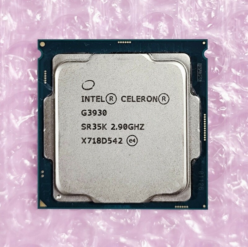 【動作確認済み】Celeron G3930 2.90GHz / 第7世代 Intel CPU / LGA1151 (在庫9)