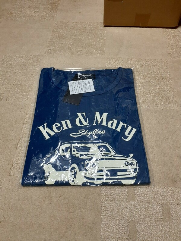 C110 ケンメリ　スカイラインTシャツ　サイズM KPGC110 日産　ヴィンテージ　新品