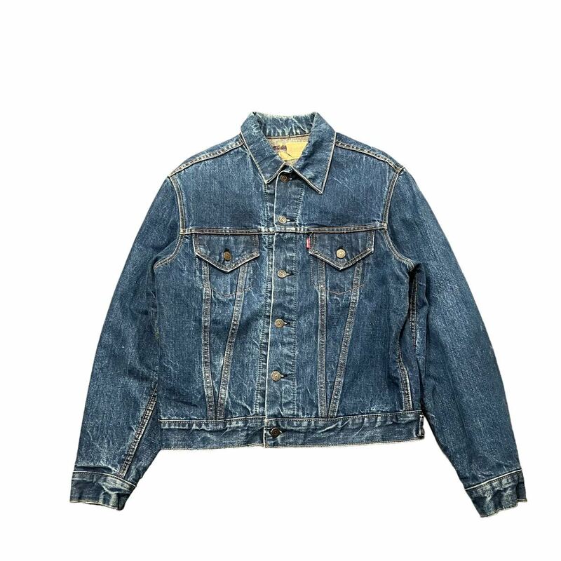 【60s ビンテージ オリジナル Levis 70505 BIGE ブランケット M】 リーバイス 506xx 507 557 501 xx 66 ジージャン デニムジャケット】