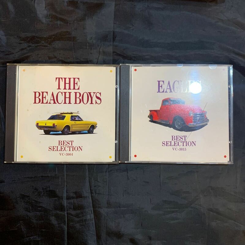 ●CD2枚セット● VC-3015●VC-3004●イーグルス ベストセレクション● THE BEACH BOYS ザ・ビーチ・ボーイズ●CD アルバム