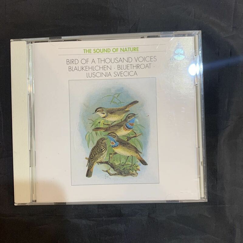 CD●自然音作品 ● 鳥の歌声 (The Sound of Nature - Bird of a Thousand Voices - Blaukehlchen / Bluethroat / Luscinia Svenica)●