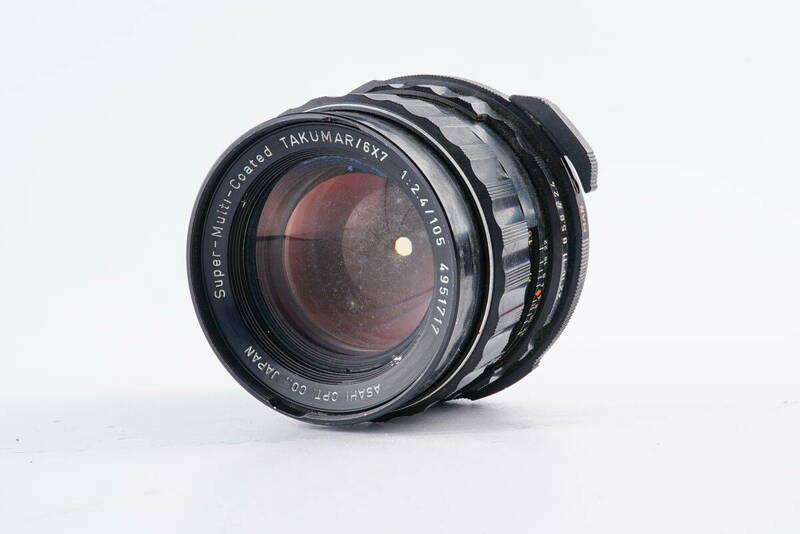 （K08） PENTAX SMC TAKUMAR 6x7 105mm F2.4 ペンタックス　レンズ