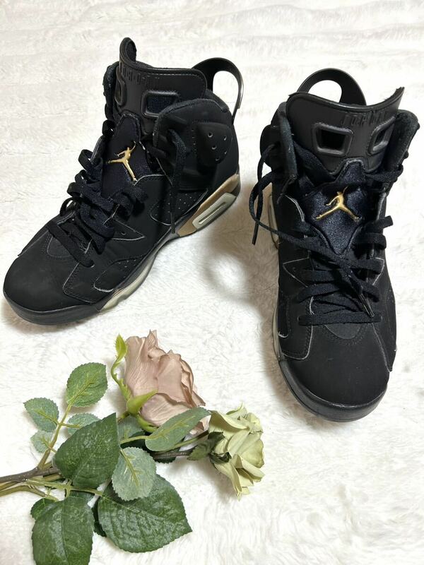 BLACK シューズ スニーカー NIKE AIR JORDAN 6 RETRO レトロ DMP 26cm 美品