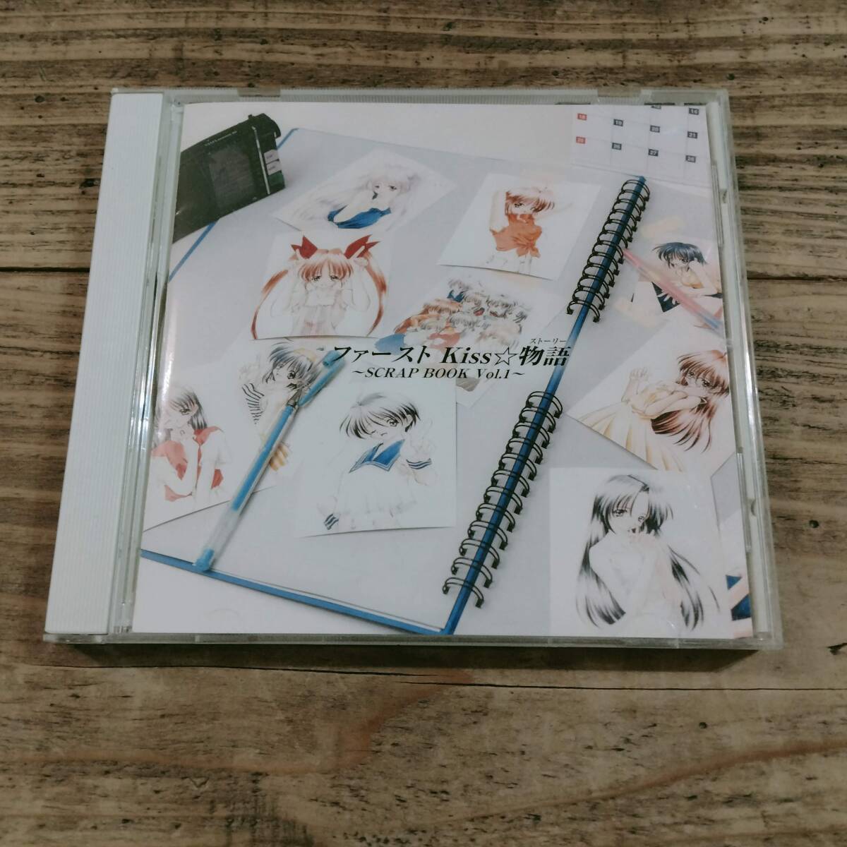 バラエティCD ファーストkiss☆物語 ～SCRAP BOOK Vol.1～ カード+帯付