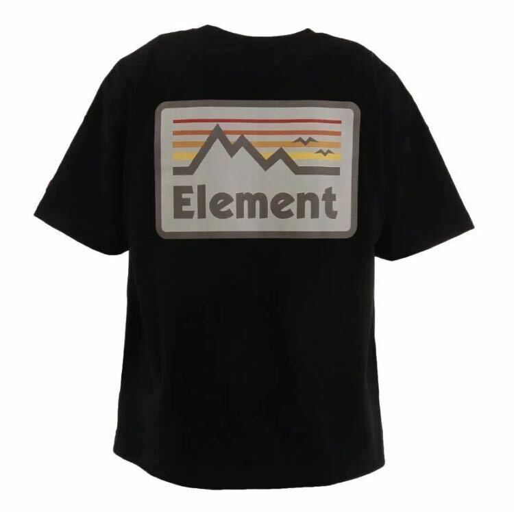 送料無料 新品 ELEMENT スーパーワイドシルエット Tシャツ XL BLK