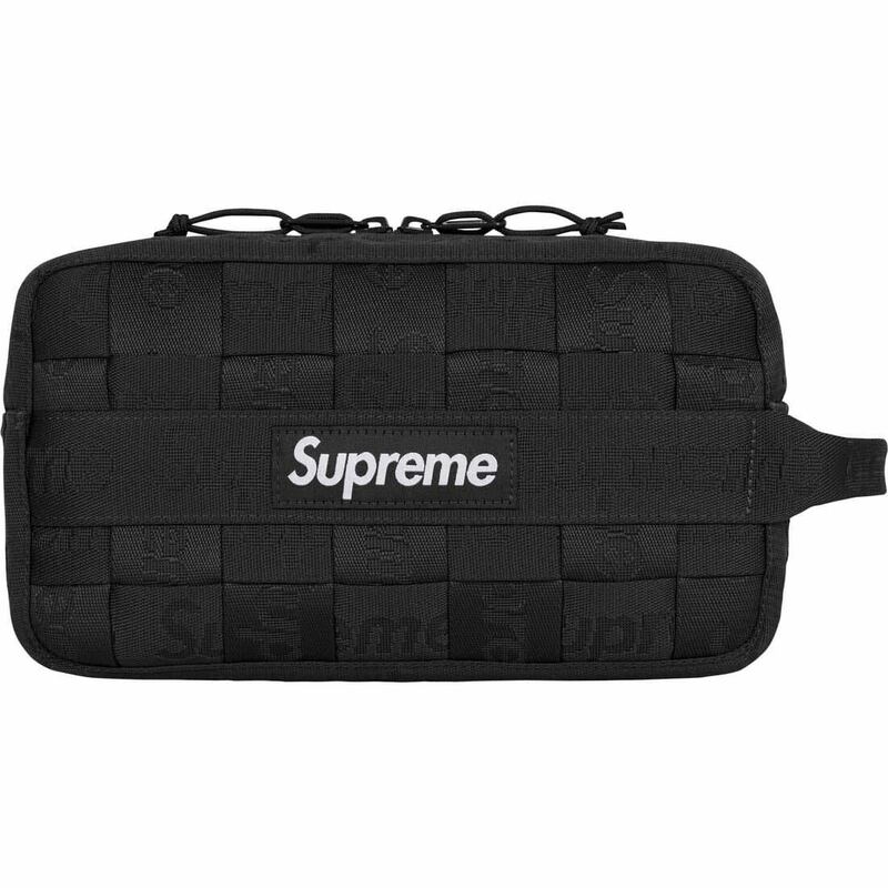 新品 Supreme 24SS Woven Utility Bag シュプリーム ウーブン ユーティリティ バッグ カバン 鞄 ポーチ Black ブラック 黒