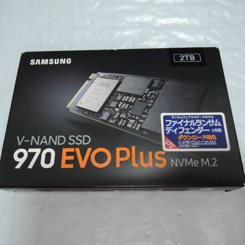 Samsung SSD 970 EVO Plus 2TB MZ-V7S2T0B/IT　2
