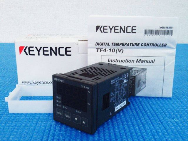 KEYENCE キーエンス TF4-10V デジタル温度調節計 マルチ入力多機能温度調節器 管理24D0601C