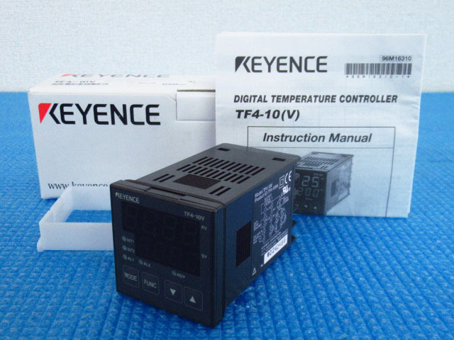 KEYENCE キーエンス TF4-10V デジタル温度調節計 マルチ入力多機能温度調節器 管理24D0602A