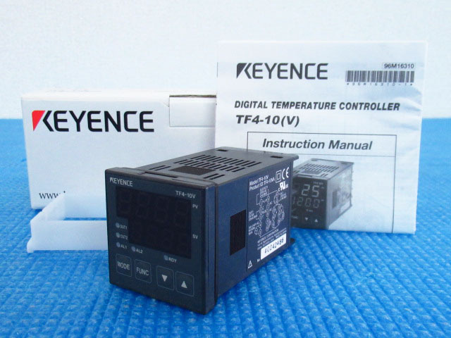 KEYENCE キーエンス TF4-10V デジタル温度調節計 マルチ入力多機能温度調節器 管理24D0602B