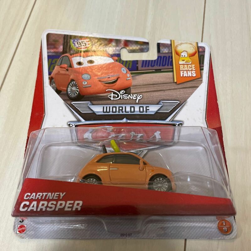 マテル カーズ CARTNEY CARSPER カートニー MATTEL CARS ミニカー キャラクターカー マックイーン ファン