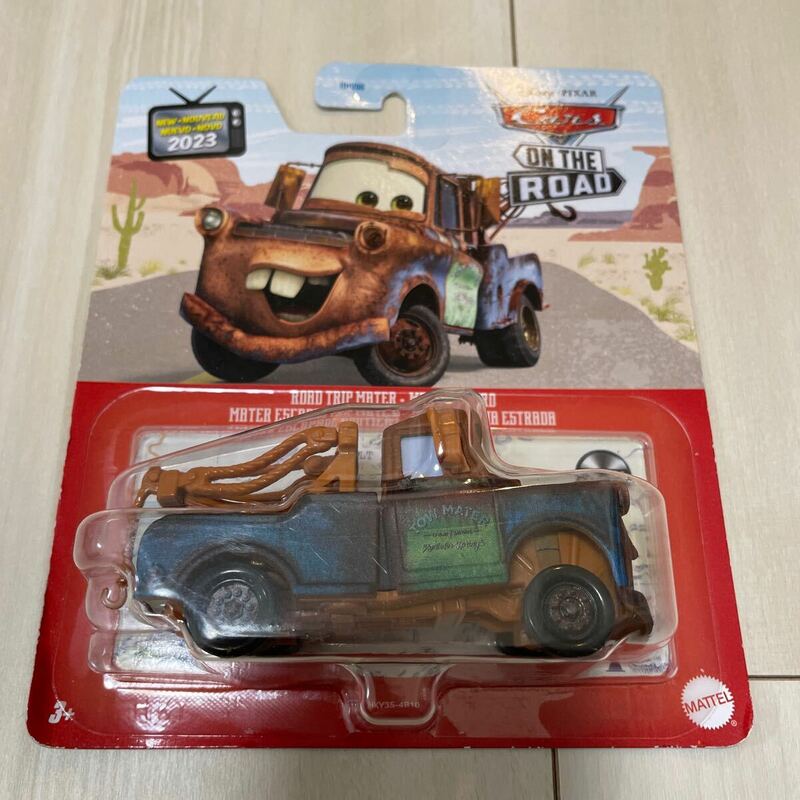 マテル カーズ ロード トリップ メーター ROAD TRIP MATER MATTEL CARS ミニカー キャラクターカー オン ザ ロード ON THE ROAD