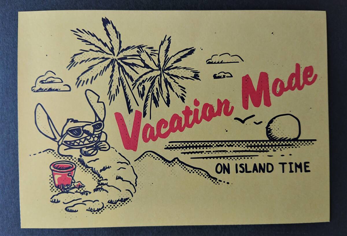 ☆ディズニーファン　ポストカード☆　Ｎо．１６２　（スティッチ④）