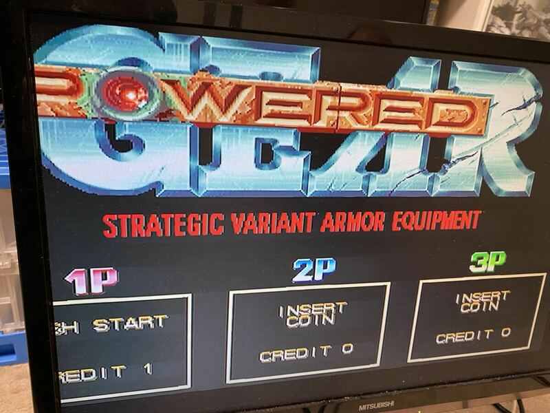 パワード・ギア POWERED GEAR アーケード 基盤 カプコン CAPCOM ゲーム ロム メイン サブ ボード CP SII 動作確認済 レア 希少