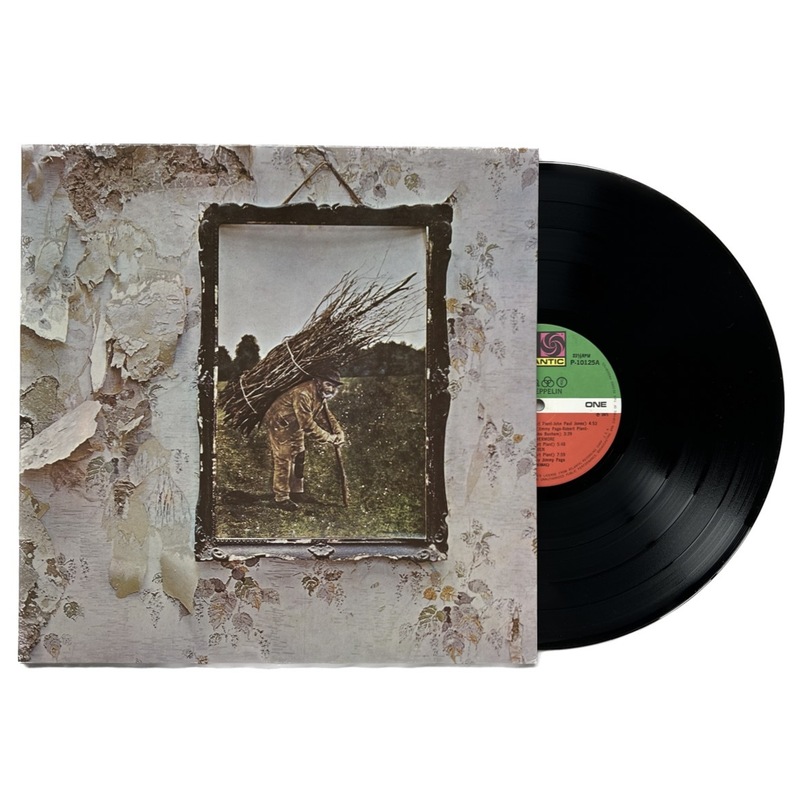 国内盤 LP 2枚組 レコード Led Zeppelin Ⅳ レッド・ツェッペリン Ⅳ Atlantic Records P-10125A 1980年代品