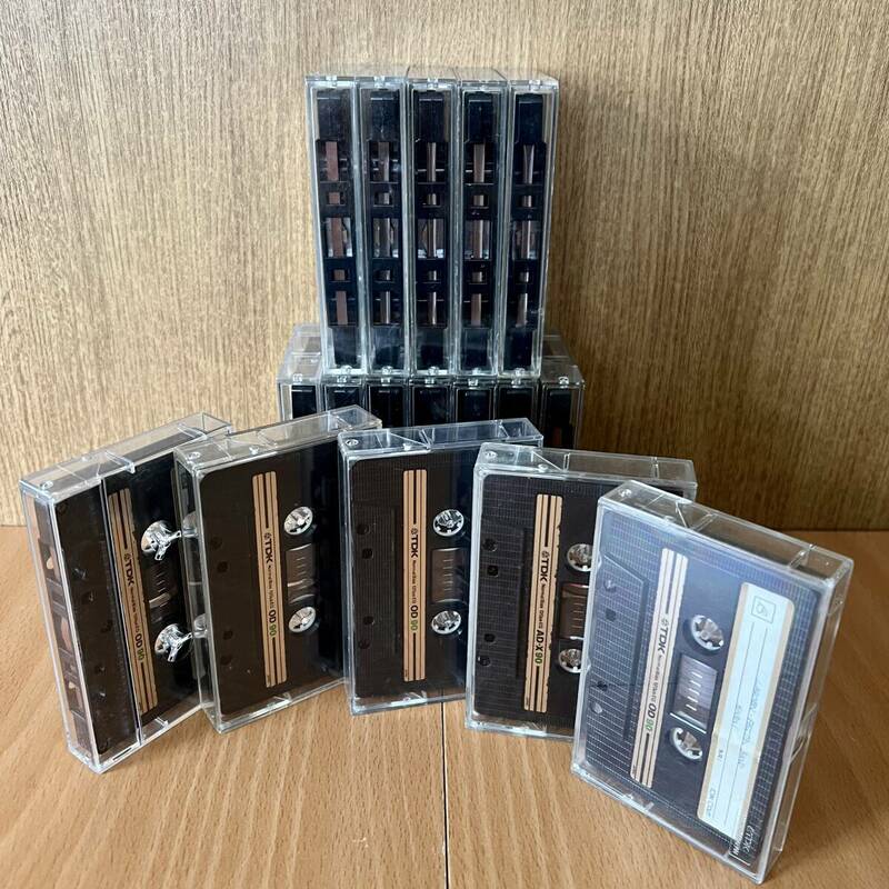 ノーマルポジション カセットテープ 90分 録音済み品 B品 14本 C品 3本 計17本セット DENON TDK